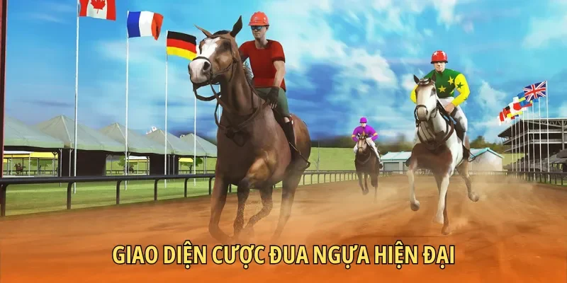 Giao diện cược đua ngựa hiện đại