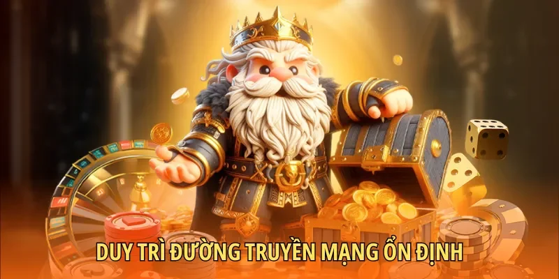 Duy trì đường truyền mạng ổn định khi thao tác cài đặt
